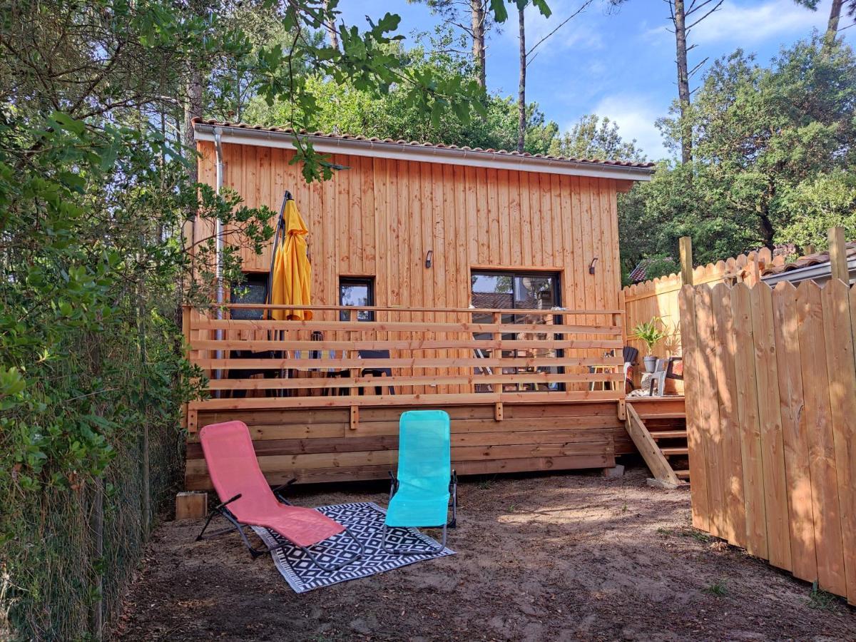 Lodge 2 Etoiles La Tete Dans Les Pins Les Pieds Dans L Eau 拉卡诺 外观 照片
